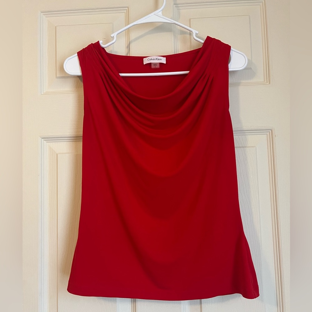 Calvin Klein Cowl Neck